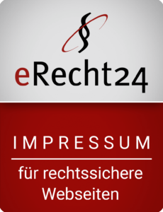 erecht24 siegel impressum rot gross 230x300 - Impressum